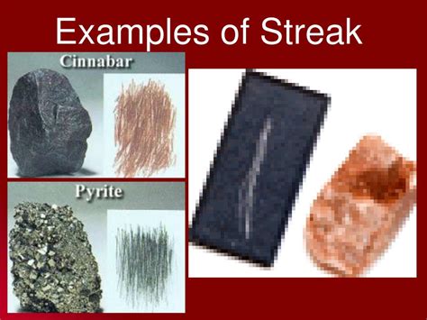 Definition Streak down .